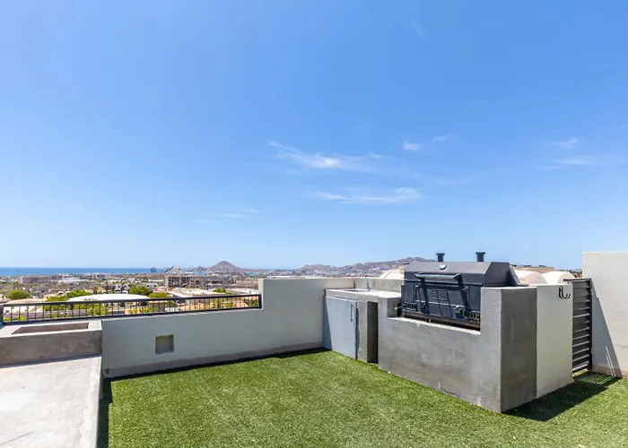 Сasa de vacaciones Chic 2br House - Pedregal - Private Rooftop - Pool